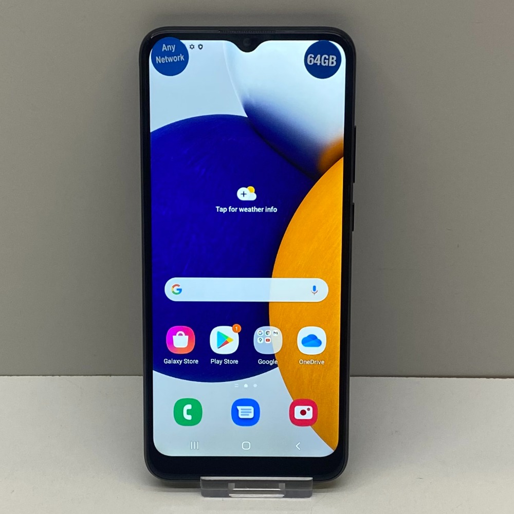 Preowned Samsung Galaxy A03 Unlocked Model SMA035G/DSN 64GB in Black